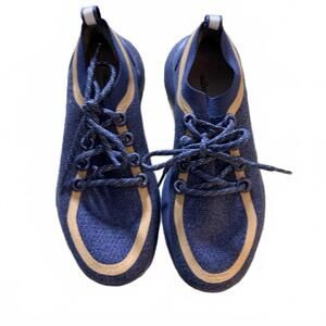 ALLBIRDS Wms SZ 10 Trail Runner SWT Mizzles Hazy Indigo Merino Wool Upper